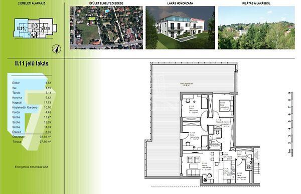 PENTHOUSE AA+Energiatakarékos Lakás, Érd 2. képe