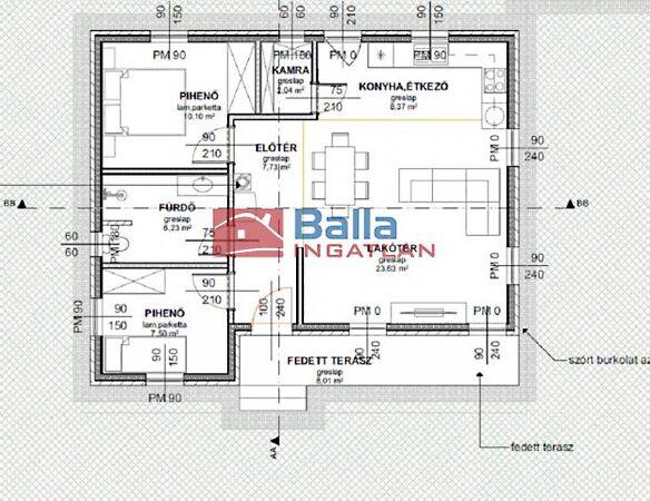 Varázslatos környezetben, 6000m2 területű, 75 m2 befejezésre váró új építésű családi ház eladó!, Lajosmizse 2. képe