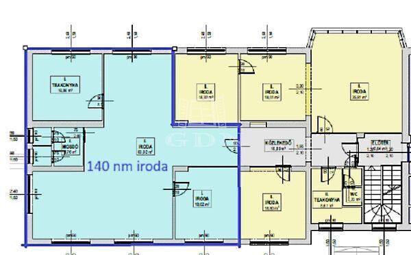 Felújított Iroda Kiadó ( 140 m² ), Budapest, XXII. kerület 2. képe