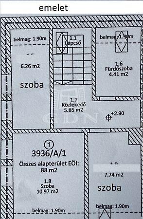 Kertkapcsolatos lakás Felsőgödön, Göd 3. képe