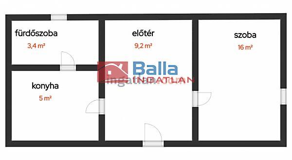 33 m2-es ház 12 238 m2-es telekkel eladó., Albertirsa 2. képe