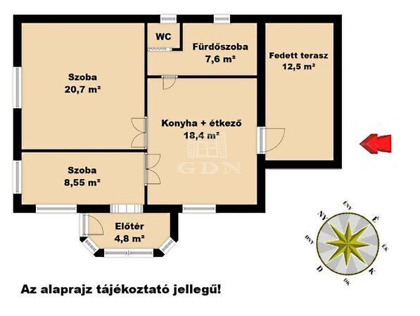 Eladó családi ház,1838m²-es telken!, Gomba 2. képe