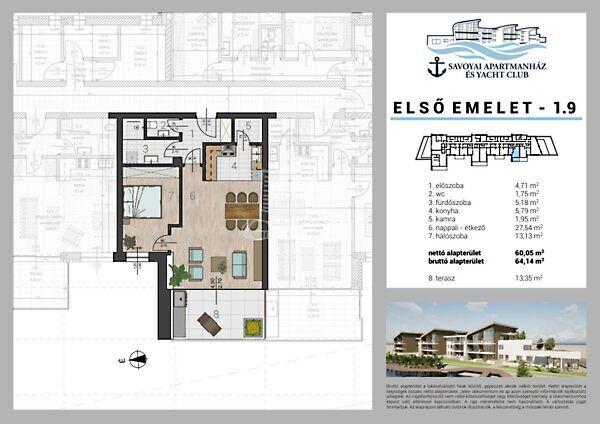 Savoyai Apartmanház &amp; Yacht Club, Ráckeve 2. képe