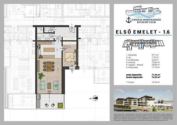 Savoyai Apartmanház &amp; Yacht Club, Ráckeve 2. képe